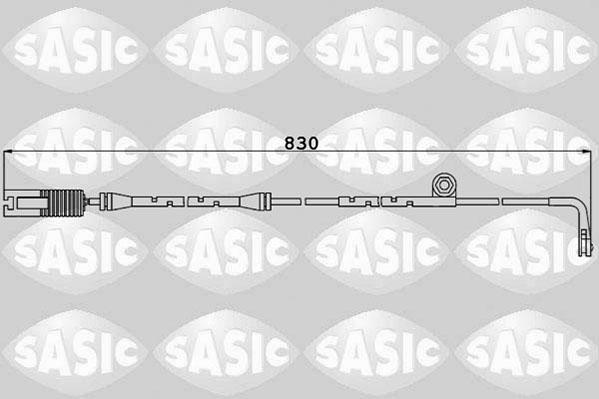 Sasic 6236031 - Xəbərdarlıq Kontakt, əyləc padinin aşınması furqanavto.az