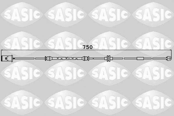 Sasic 6236038 - Xəbərdarlıq Kontakt, əyləc padinin aşınması furqanavto.az