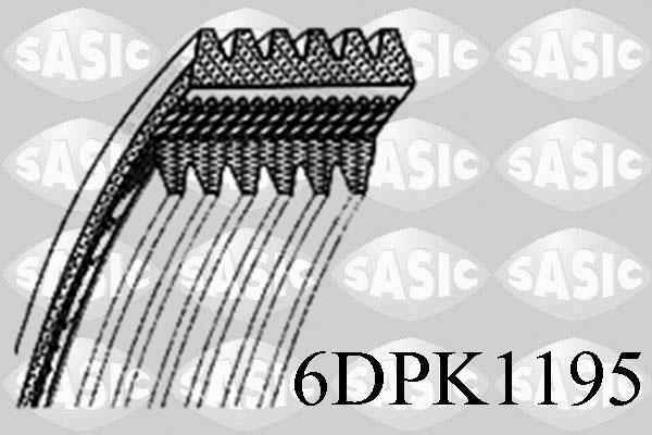 Sasic 6DPK1195 - V-yivli kəmər furqanavto.az