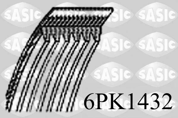 Sasic 6PK1432 - V-yivli kəmər furqanavto.az