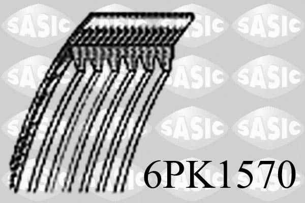 Sasic 6PK1570 - V-yivli kəmər furqanavto.az