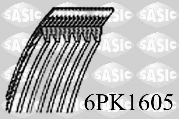 Sasic 6PK1605 - V-yivli kəmər furqanavto.az