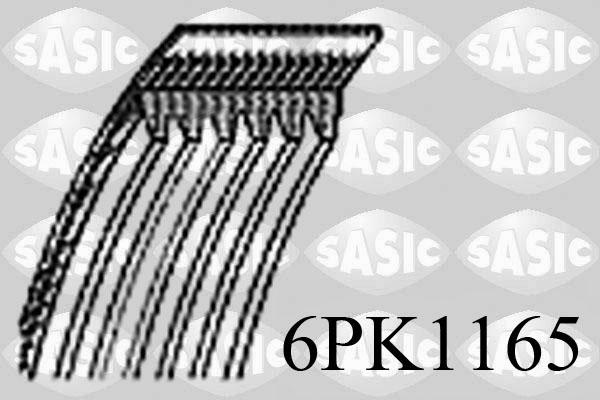 Sasic 6PK1165 - V-yivli kəmər furqanavto.az