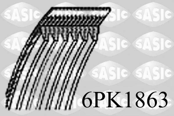 Sasic 6PK1863 - V-yivli kəmər furqanavto.az
