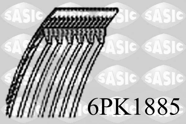 Sasic 6PK1885 - V-yivli kəmər furqanavto.az