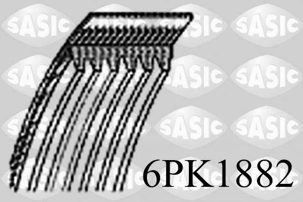 Sasic 6PK1882 - V-yivli kəmər furqanavto.az