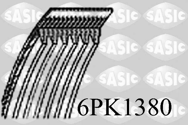 Sasic 6PK1380 - V-yivli kəmər furqanavto.az