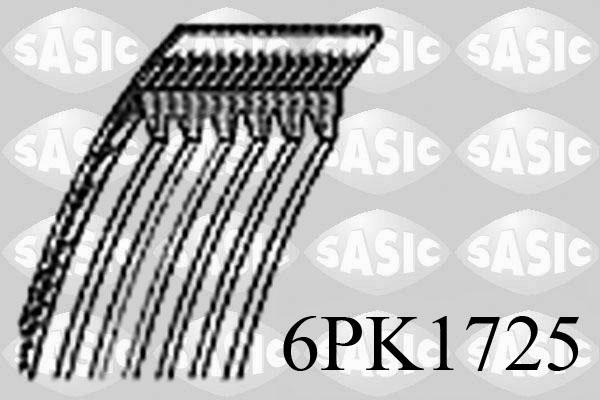 Sasic 6PK1725 - V-yivli kəmər furqanavto.az