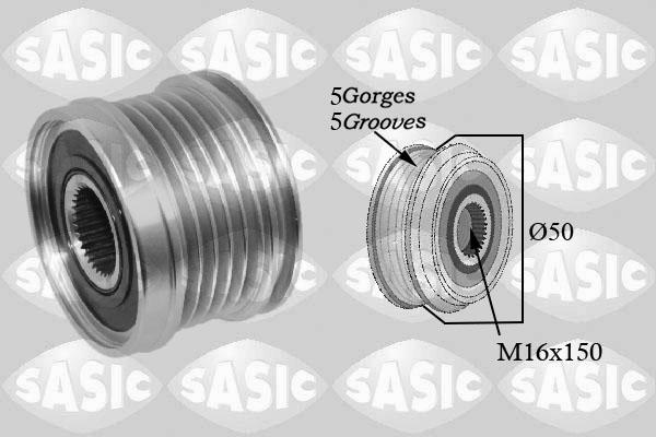 Sasic 1676015 - Kasnak, alternator, sərbəst dönərli mufta furqanavto.az