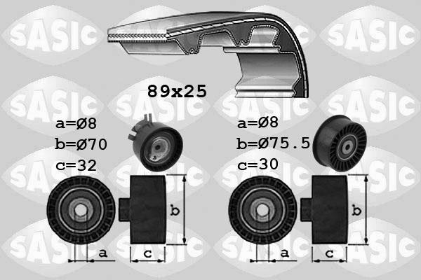 Sasic 1754023 - Vaxt kəməri dəsti furqanavto.az