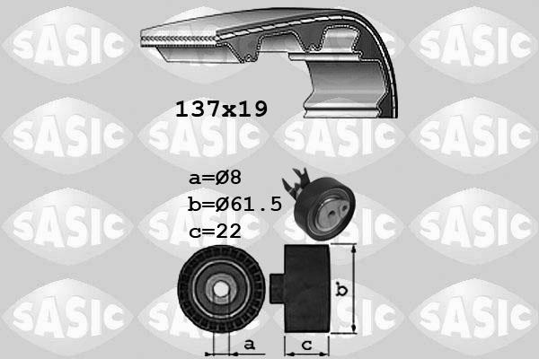 Sasic 1756045 - Vaxt kəməri dəsti furqanavto.az