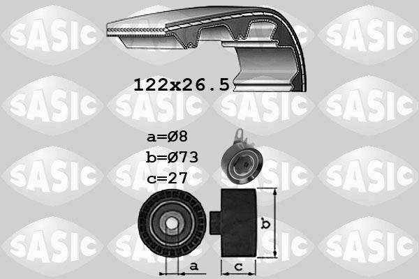 Sasic 1756041 - Vaxt kəməri dəsti furqanavto.az