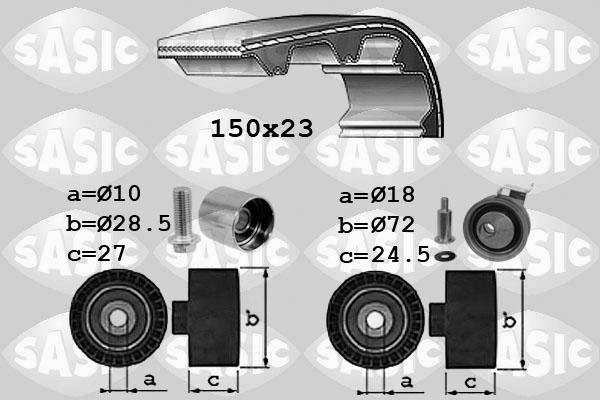 Sasic 1756054 - Vaxt kəməri dəsti furqanavto.az