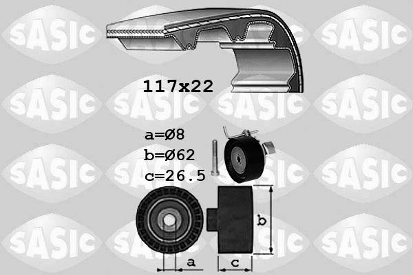 Sasic 1756080 - Vaxt kəməri dəsti furqanavto.az