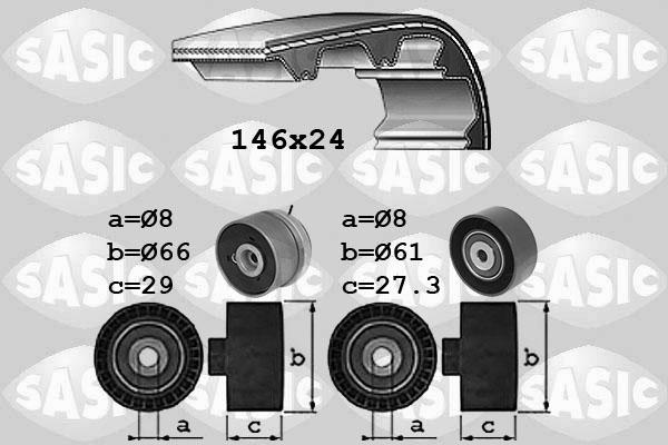 Sasic 1756083 - Vaxt kəməri dəsti furqanavto.az