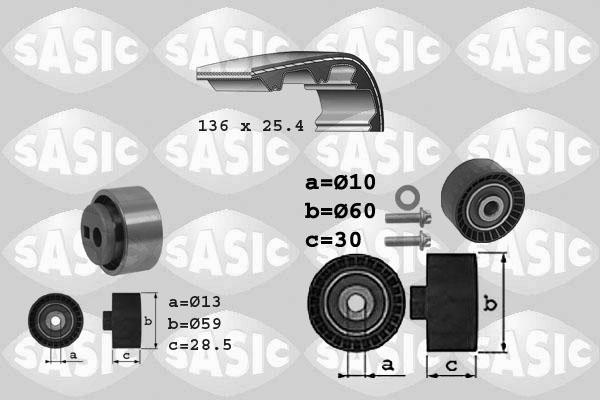 Sasic 1750005 - Vaxt kəməri dəsti furqanavto.az