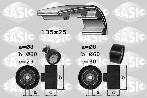 Sasic 1750033 - Vaxt kəməri dəsti furqanavto.az