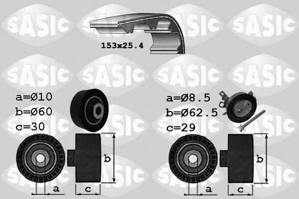 Sasic 1750029 - Vaxt kəməri dəsti furqanavto.az