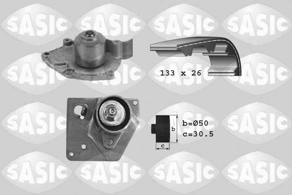 Sasic 3904004 - Su Pompası və Vaxt Kəməri Dəsti furqanavto.az