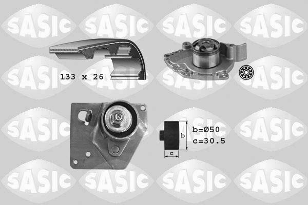 Sasic 3904033 - Su Pompası və Vaxt Kəməri Dəsti furqanavto.az