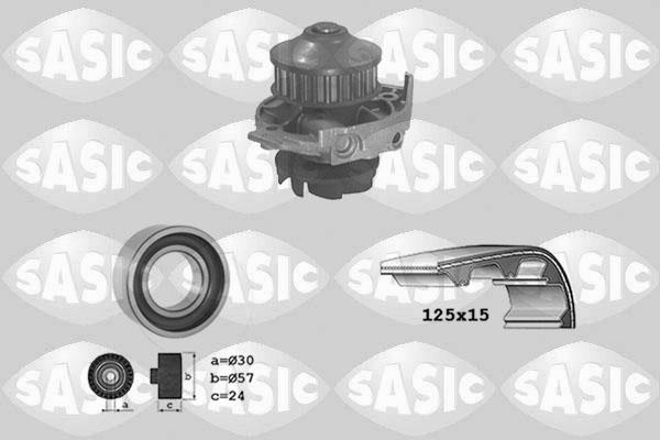 Sasic 3906018 - Su Pompası və Vaxt Kəməri Dəsti furqanavto.az