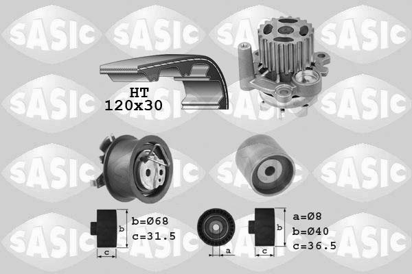 Sasic 3906080 - Su Pompası və Vaxt Kəməri Dəsti furqanavto.az