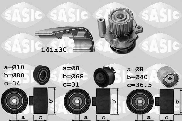 Sasic 3906029 - Su Pompası və Vaxt Kəməri Dəsti furqanavto.az