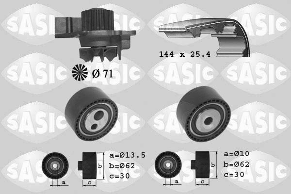 Sasic 3900027 - Su Pompası və Vaxt Kəməri Dəsti furqanavto.az