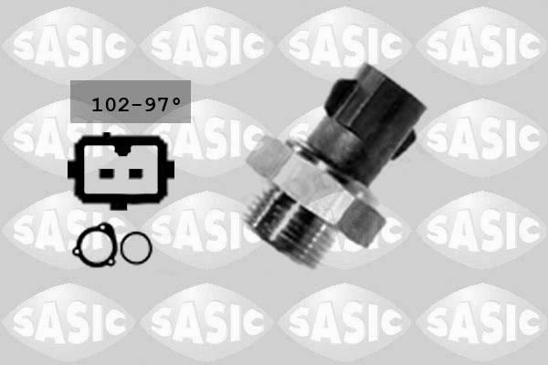 Sasic 3806001 - Temperatur açarı, radiator/kondisioner ventilyatoru furqanavto.az