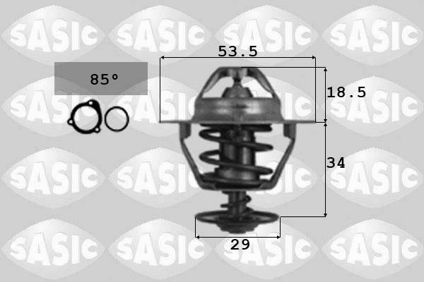 Sasic 3306029 - Termostat, soyuducu furqanavto.az