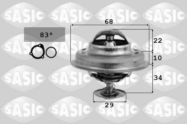 Sasic 3381251 - Termostat, soyuducu furqanavto.az