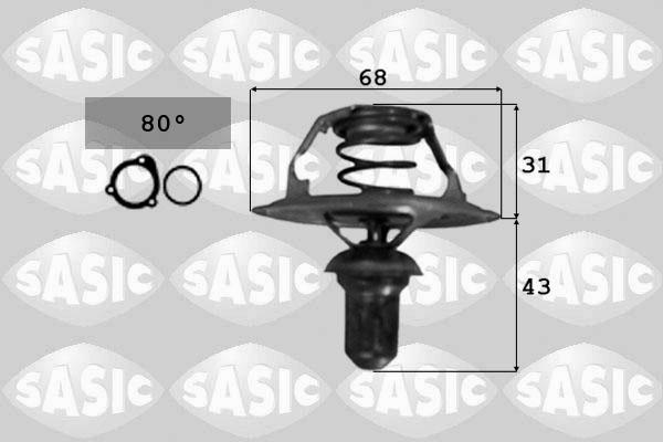 Sasic 3381721 - Termostat, soyuducu furqanavto.az