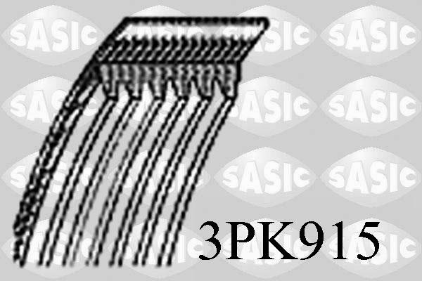 Sasic 3PK915 - V-yivli kəmər www.furqanavto.az