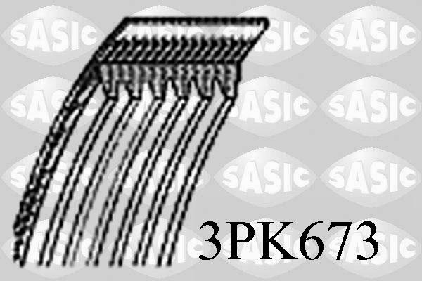Sasic 3PK673 - V-yivli kəmər www.furqanavto.az