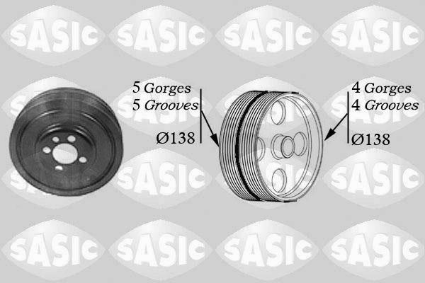 Sasic 2156001 - Kəmər kasnağı, krank mili furqanavto.az