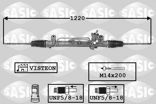 Sasic 7006068 - Sükan qurğusu furqanavto.az