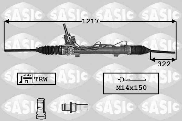 Sasic 7006019 - Sükan qurğusu furqanavto.az