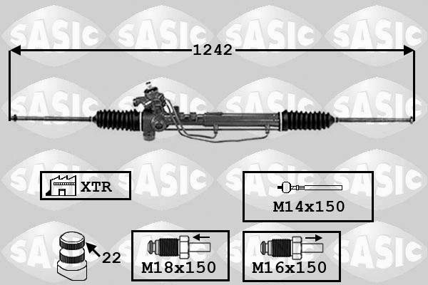 Sasic 7006149 - Sükan qurğusu furqanavto.az