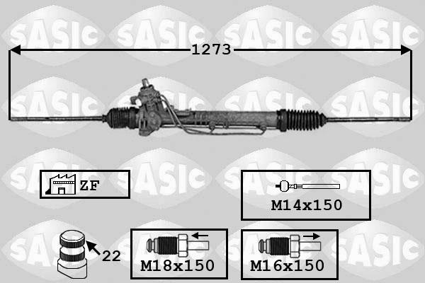 Sasic 7006145 - Sükan qurğusu furqanavto.az