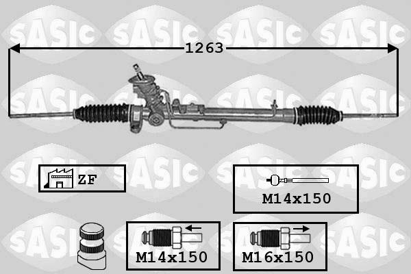 Sasic 7006140 - Sükan qurğusu furqanavto.az