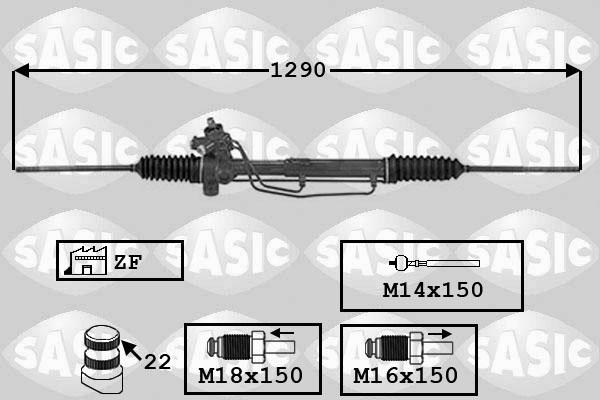 Sasic 7006154 - Sükan qurğusu furqanavto.az