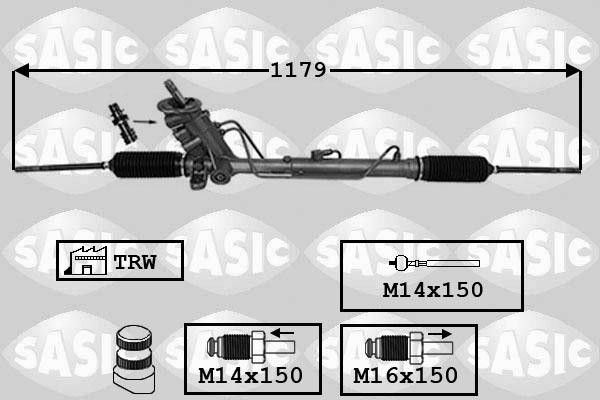 Sasic 7006155 - Sükan qurğusu furqanavto.az