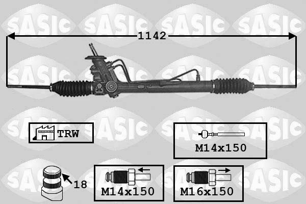 Sasic 7006153 - Sükan qurğusu furqanavto.az