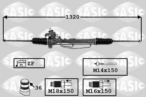 Sasic 7006152 - Sükan qurğusu furqanavto.az