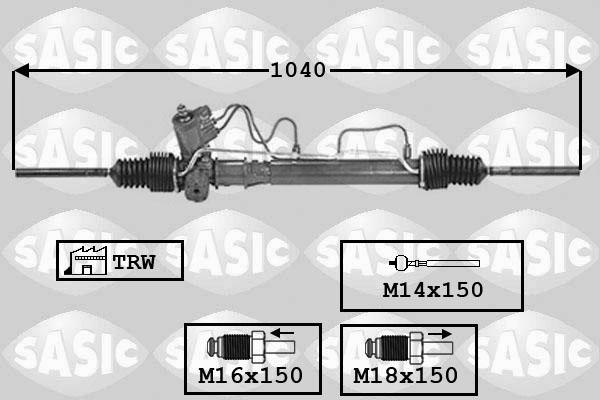 Sasic 7006104 - Sükan qurğusu furqanavto.az