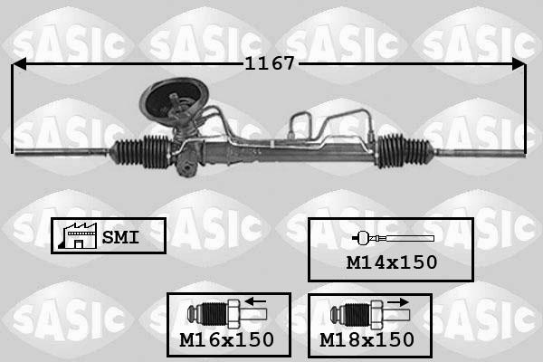 Sasic 7006105 - Sükan qurğusu furqanavto.az