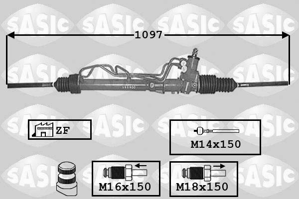 Sasic 7006103 - Sükan qurğusu furqanavto.az