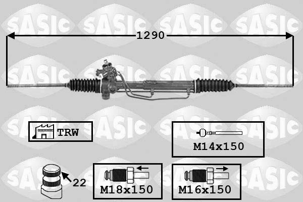 Sasic 7006139 - Sükan qurğusu furqanavto.az