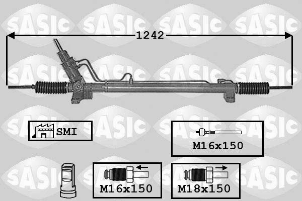 Sasic 7006130 - Sükan qurğusu furqanavto.az