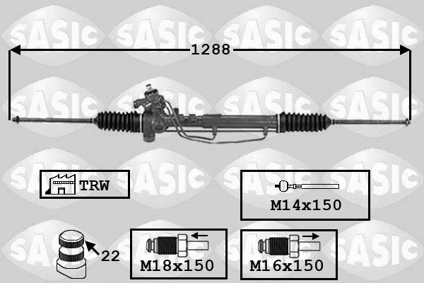 Sasic 7006138 - Sükan qurğusu furqanavto.az